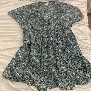 Princess Polly Noname Mini Green Dress